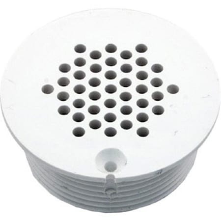 Karuma Car Care 2.5 in. Face Grate Strip Skimmer, 1.5 MPT - White KA1626656